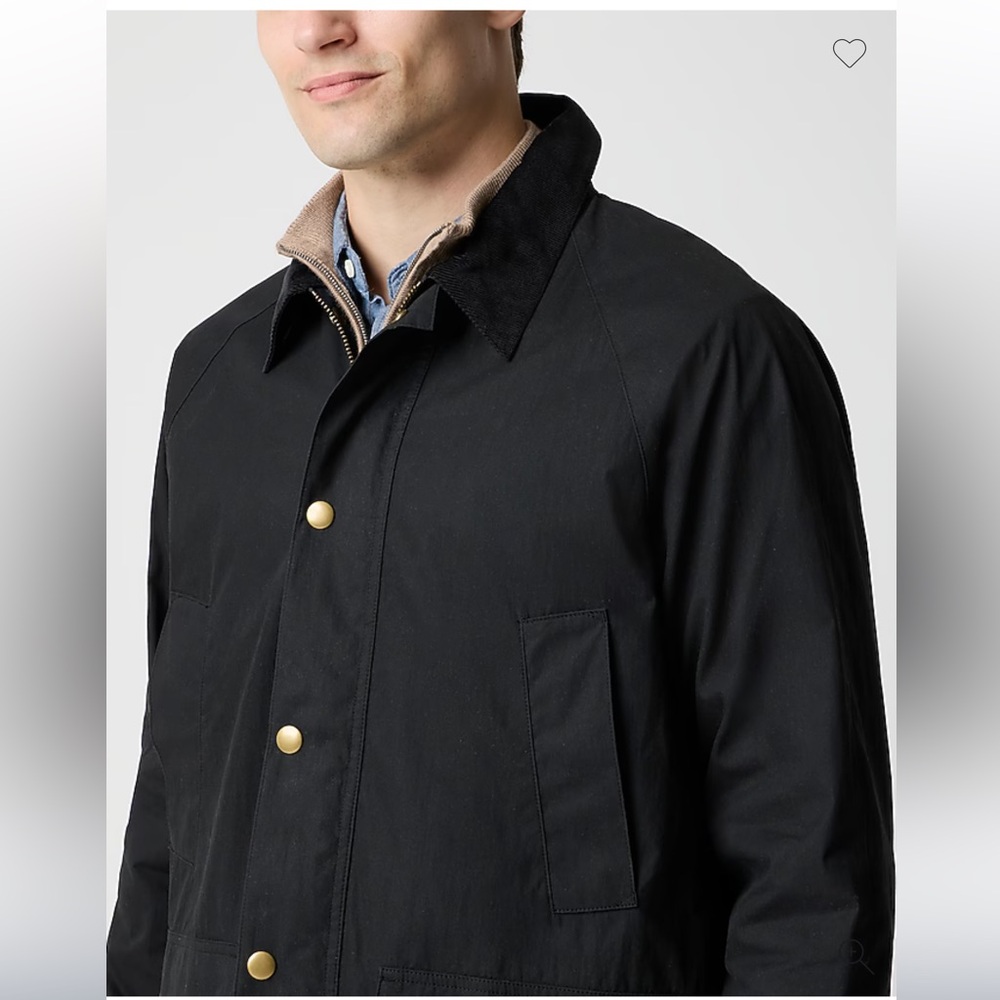 J. Crew Factory Men’s Cotton Blend Field Jacket - Picture 2 of 4